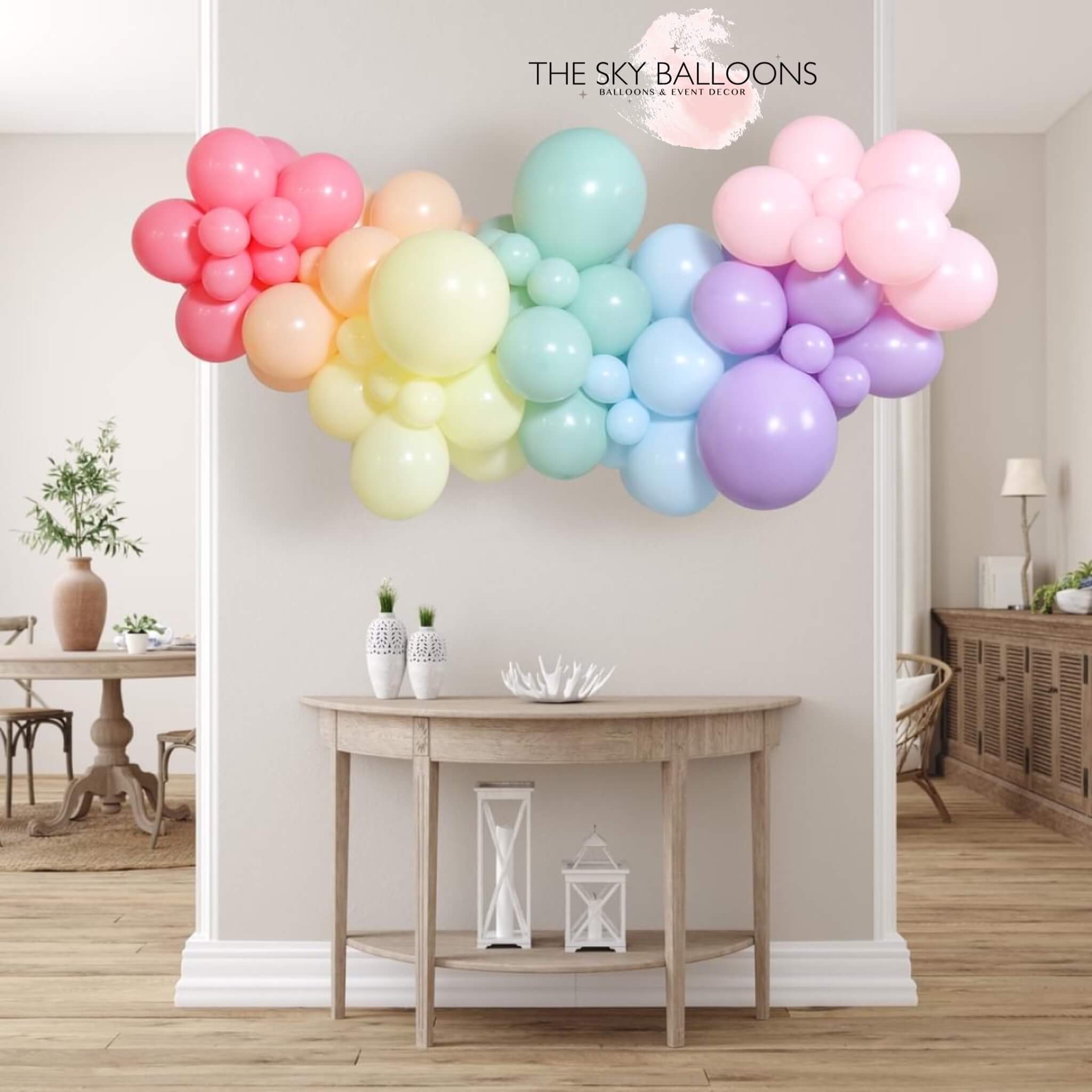 Construction Jumbo Confetti Balloon - Glamfetti