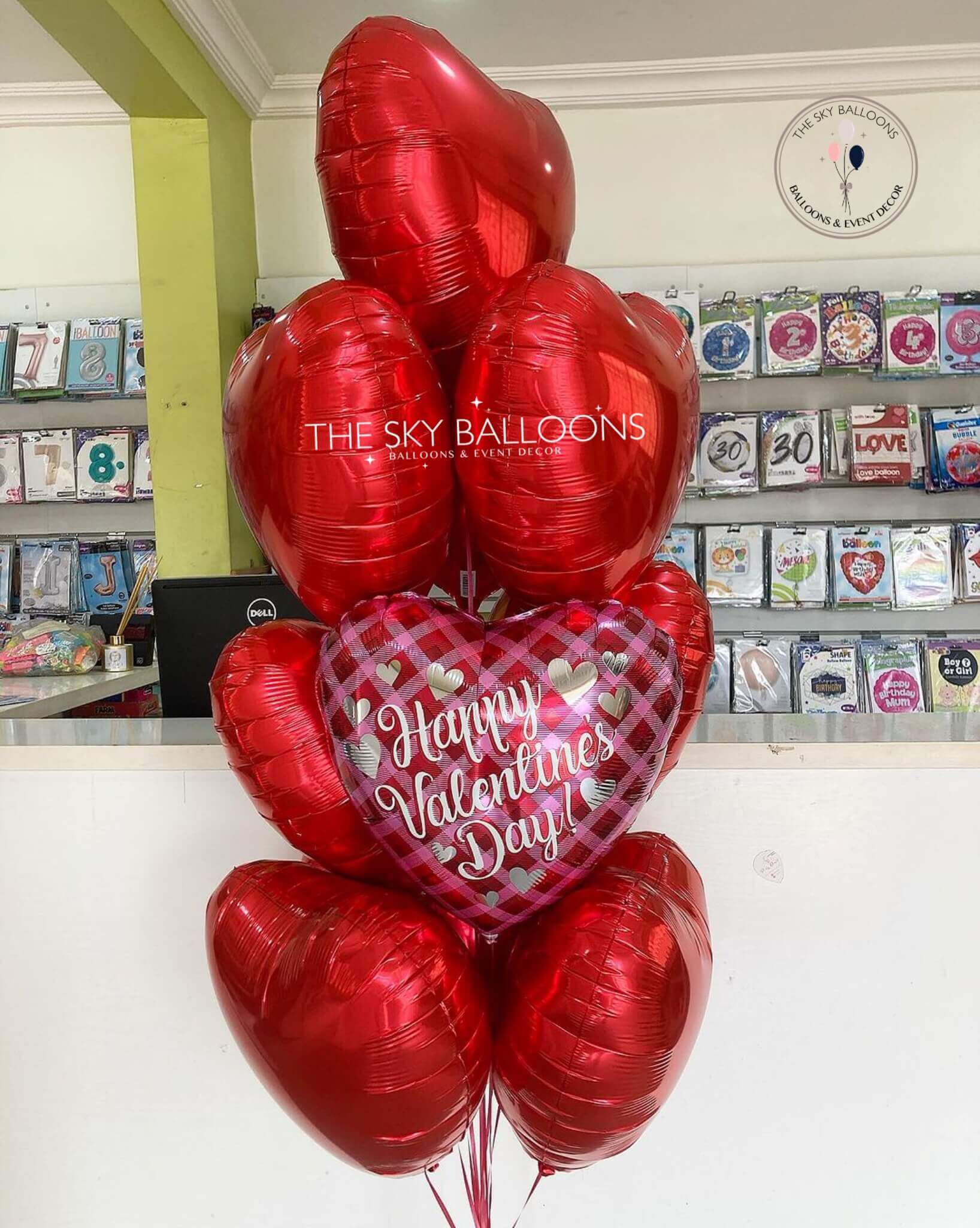 local balloon shop in Dubai