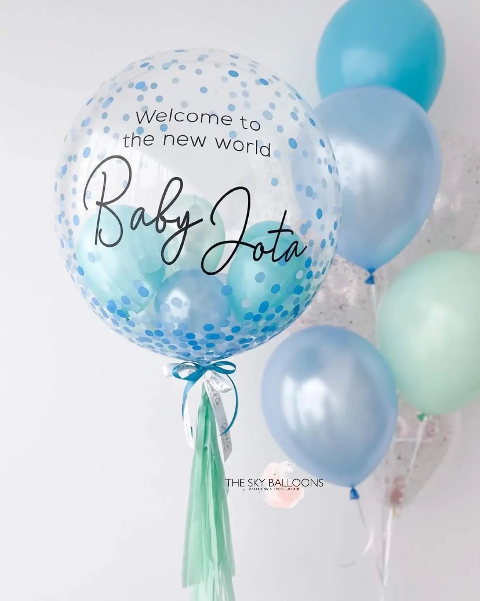 Baby Boy Balloon - Birthday Balloon