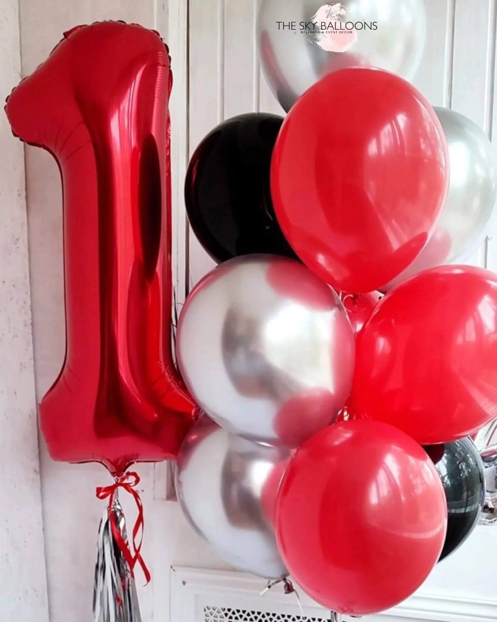 Letter and number balloons