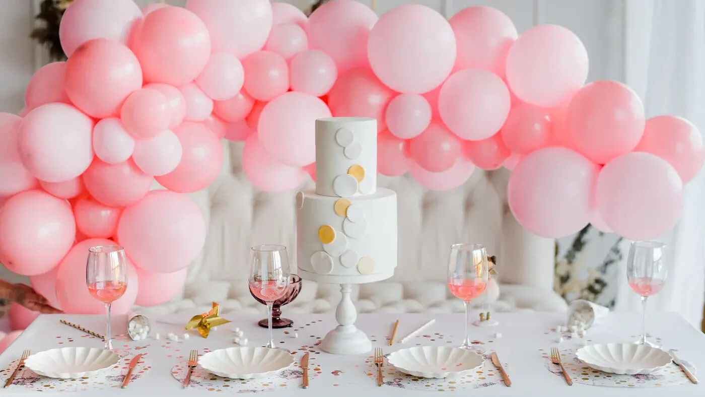 Baby shower Balloons arch