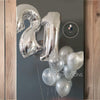 Silver Balloons Bouquet