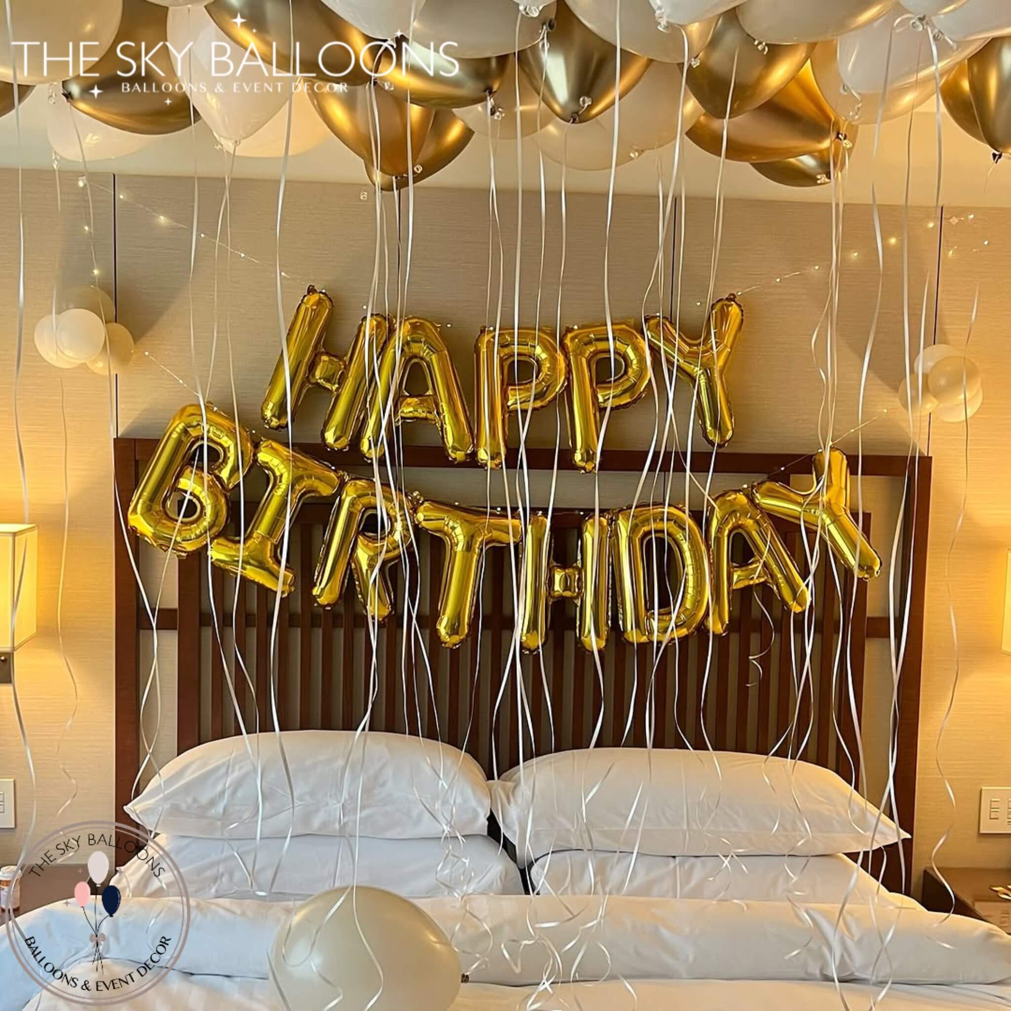 Happy Birthday Balloons decoration