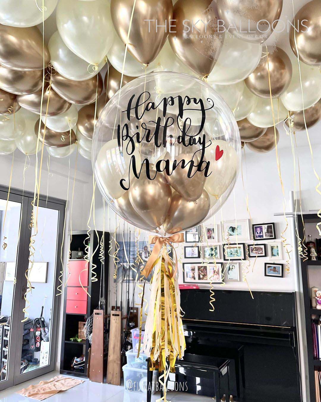 Happy Birthday Balloons decoration!