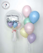 Pastle Balloons Bouquet