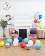 Customizable Birthday Balloon Setup