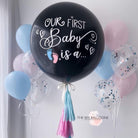 Gender reveal balloons