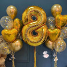 Custom Number Balloons