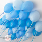 Sky Blue Helium Ceiling Balloons