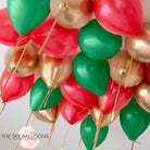 Classic Christmas Helium Ceiling Balloons